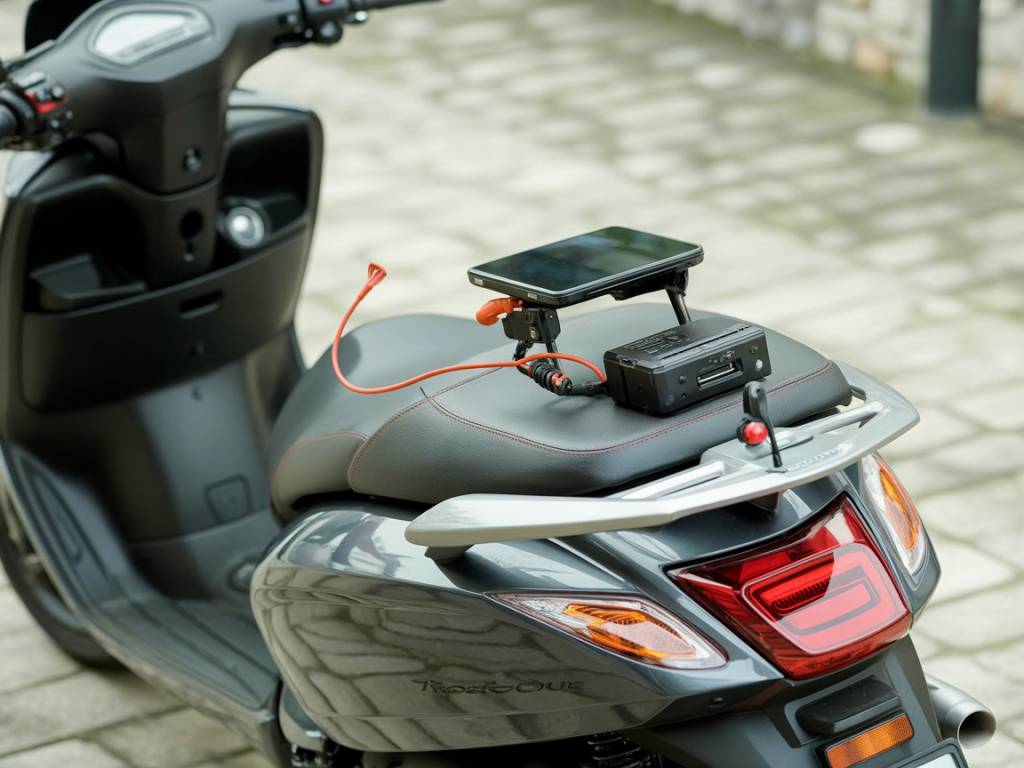 Accessoires high-tech pour scooter : supports smartphone, chargeurs usb et plus pour moderniser son deux-roues